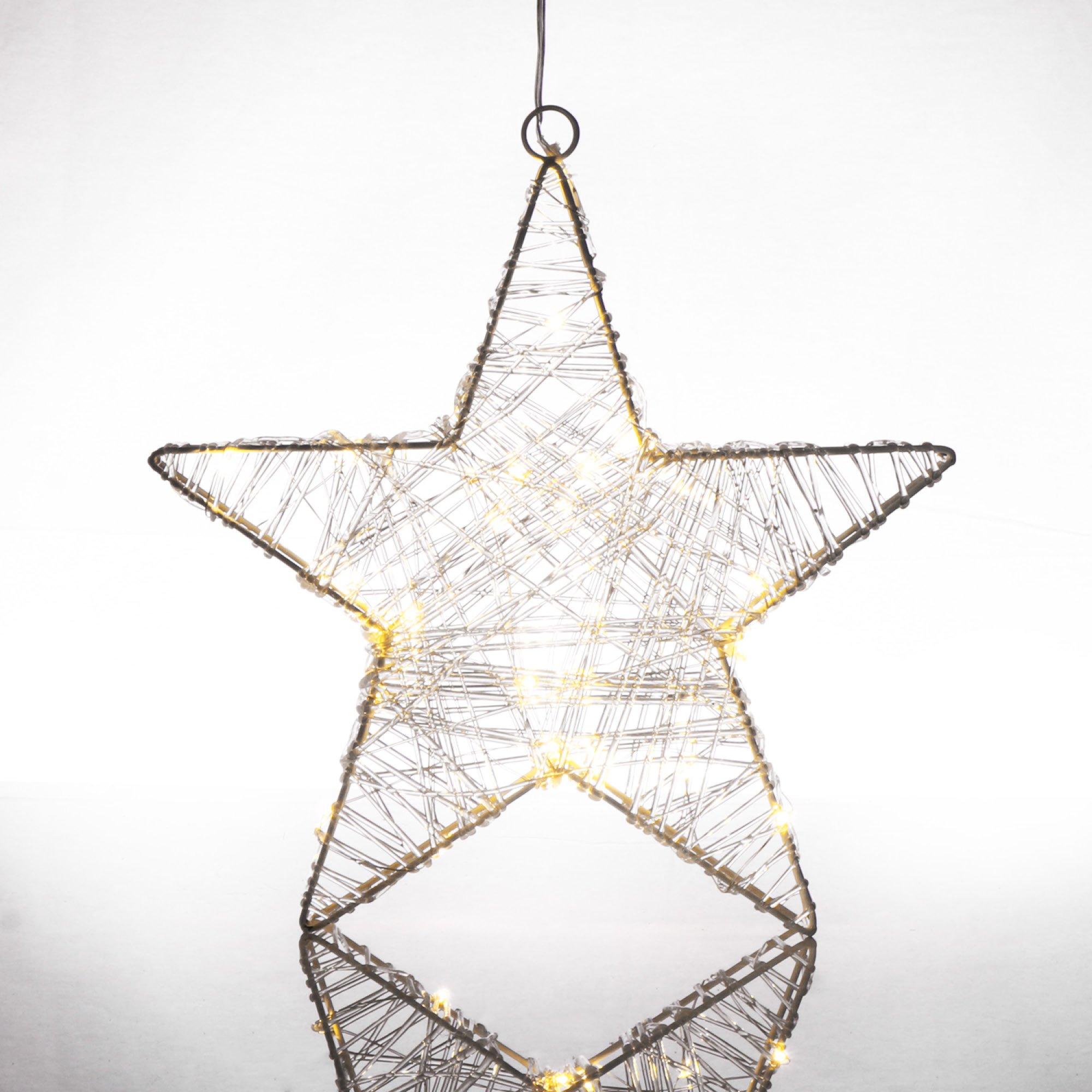 eBay LED Beleuchtung dekorative als Stern - mit Timer-Funktion | Weihnachtsstern